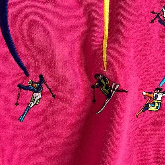 Vintage LimitedToo Kids Embroidered Ski Sweatshirt - Picture 7 of 9